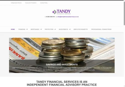 Website Image of Tandy Financial Services LLP