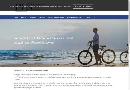 Website Image of PLS FINANCIAL SERVICES LIMITED