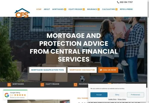 Website Image of Central Financial Services (UK) LTD