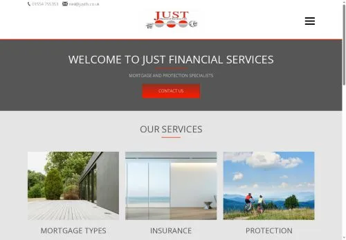 Website Image of Just Financial Services (Wales) LTD