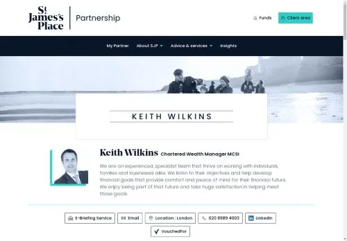 Website Image of Keith Wilkins