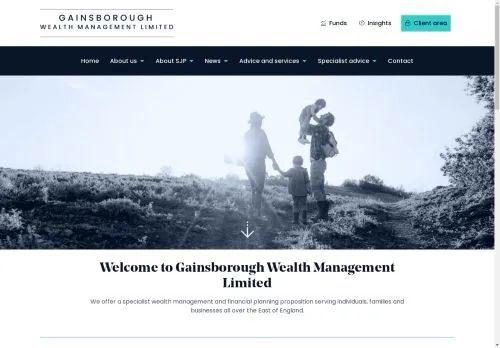 Website Image of Gainsborough Wealth Management Limited