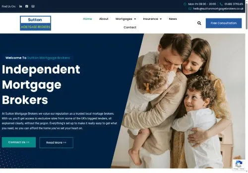 Website Image of Sutton Mortgage Centre UK LTD