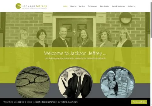 Website Image of Jackson Jeffrey Financial Services Limited