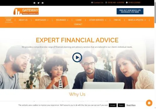 Website Image of Gateway Financial Consulting LTD