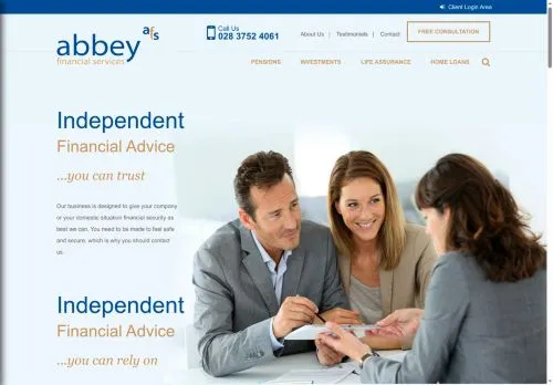 Website Image of Abbey Financial Services (n.i.) LTD