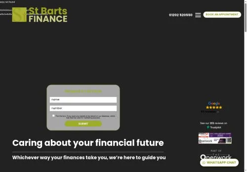Website Image of St Barts Finance Limited