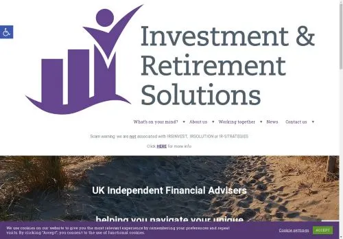 Website Image of Investment & Retirement Solutions LTD