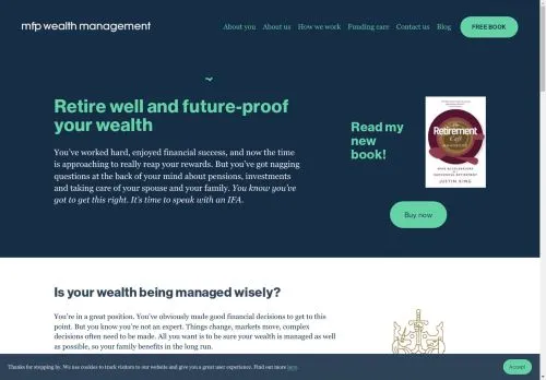 Website Image of My Financial Planner Limited