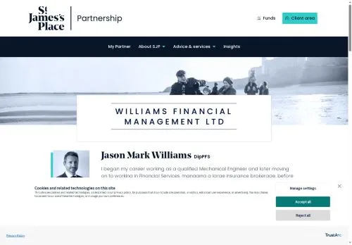 Website Image of Williams Financial Management LTD