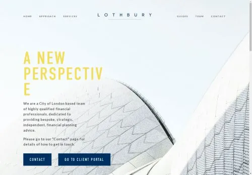 Website Image of Lothbury Wealth Management Limited