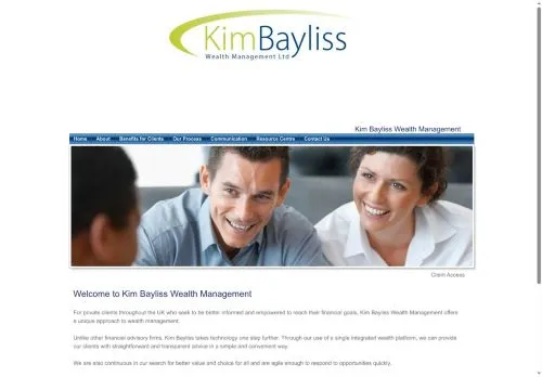 Website Image of Kim Bayliss Wealth Management Limited