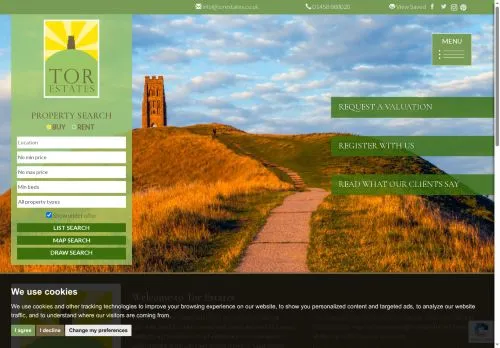 Website Image of Glastonbury Tor Finance LTD