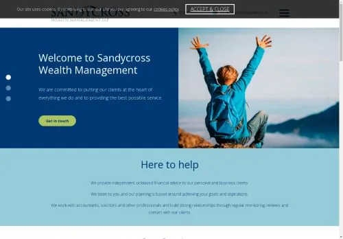 Website Image of Sandycross Wealth Management LLP