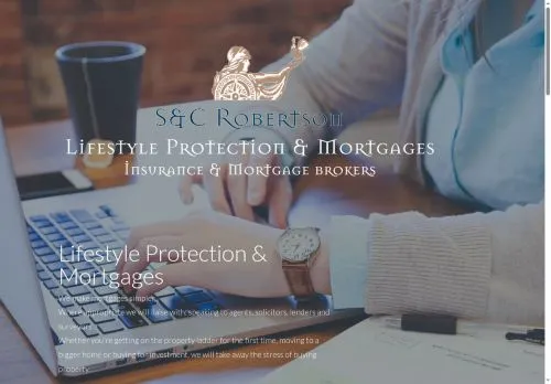 Website Image of S&c Robertson Lifestyle Protection & Mortgages LTD