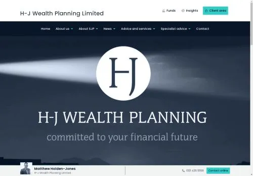 Website Image of H-j Wealth Planning Limited