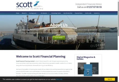 Website Image of Scott Financial Planning Limited