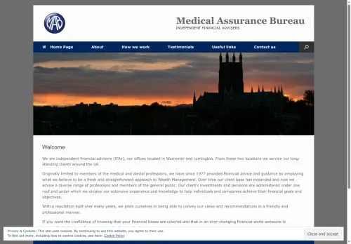 Website Image of MEDICAL ASSURANCE BUREAU (MIDLANDS) LIMITED