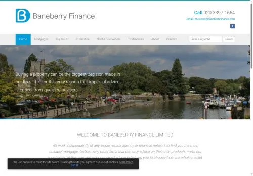 Website Image of Baneberry Finance Limited