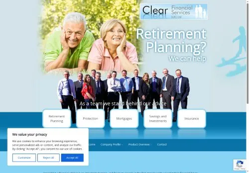 Website Image of Clear Financial Services (UK) LTD