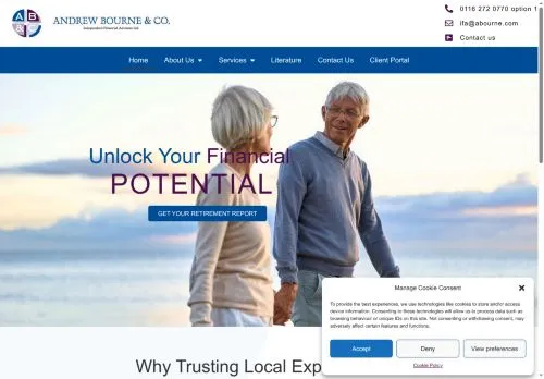 Website Image of ANDREW BOURNE & CO INDEPENDENT FINANCIAL ADVISERS LIMITED
