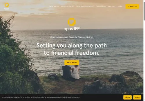 Website Image of OPUS Independent Financial Planning Limited