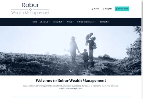 Website Image of Robur Wealth Management
