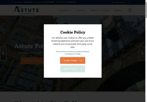 Website Image of Astute Private Wealth Limited
