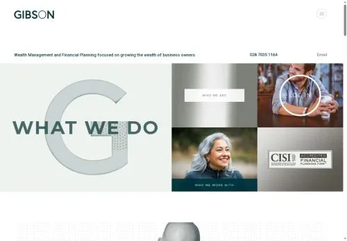 Website Image of Gibson Financial Planning LTD