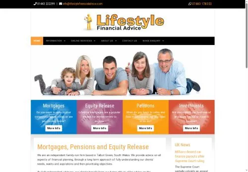 Website Image of Lifestyle (glamorgan) Limited