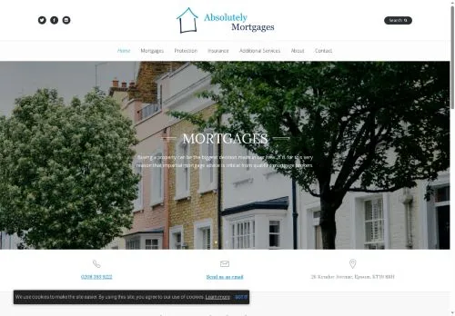 Website Image of EMS Mortgage Services