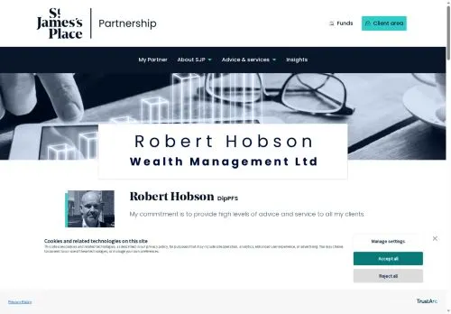 Website Image of Robert Hobson Wealth Management Limited