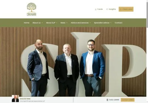Website Image of Orchard Financial Associates LLP