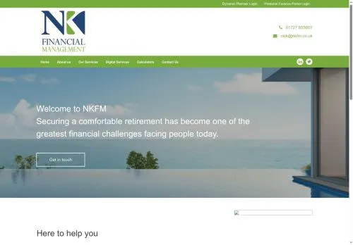Website Image of NK Financial Management Limited