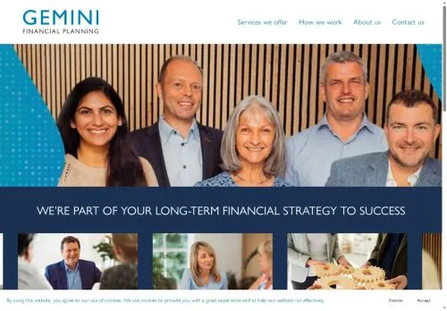 Website Image of GEMINI FINANCIAL PLANNING LIMITED