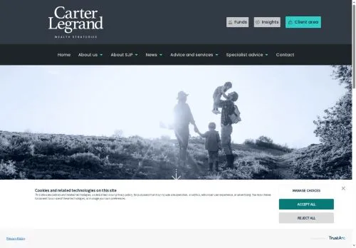 Website Image of Carter Legrand Wealth Strategies Limited