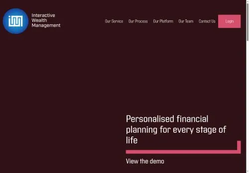 Website Image of Interactive Wealth Management Limited