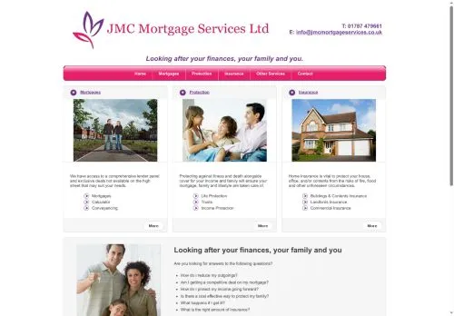 Website Image of Jmc Mortgage Services LTD