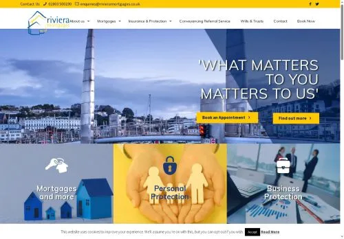 Website Image of Riviera Mortgages LTD