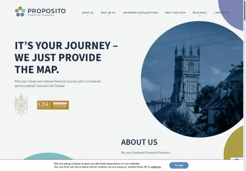 Website Image of Proposito Financial Planning Limited
