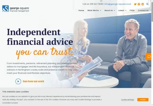 Website Image of George Square Financial Management LTD