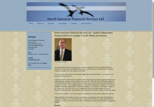 Website Image of David Gascoyne Financial Services LTD
