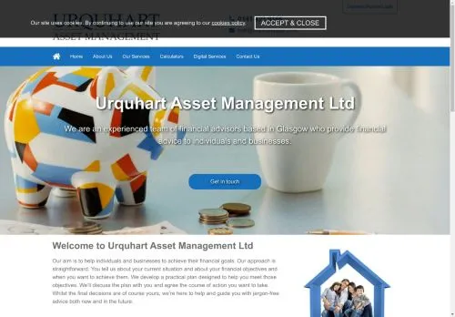 Website Image of URQUHART ASSET MANAGEMENT LTD