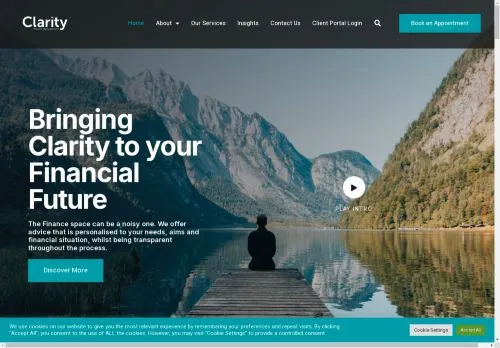 Website Image of Clarity Wealth Management LLP