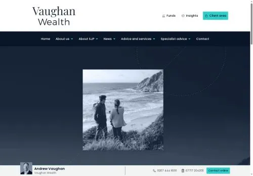 Website Image of Vaughan Wealth