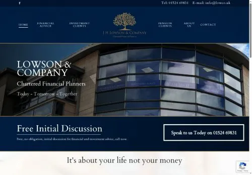 Website Image of J H Lowson & Company Limited