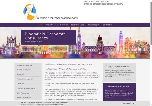 Website Image of Bloomfield Corporate Consultancy Limited