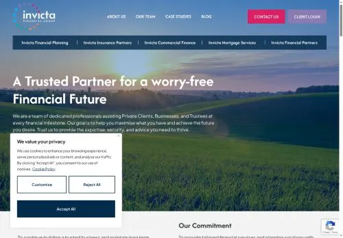 Website Image of INVICTA FINANCIAL SERVICES LIMITED