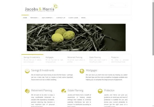 Website Image of Jacobs and Harris Limited