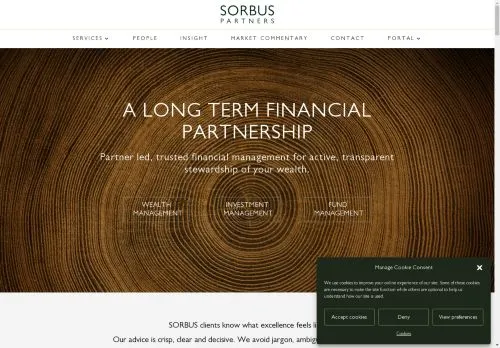 Website Image of Sorbus Partners LLP